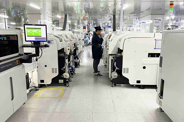 精密儀器儀表SMT生產(chǎn)線二手設(shè)備解決方案